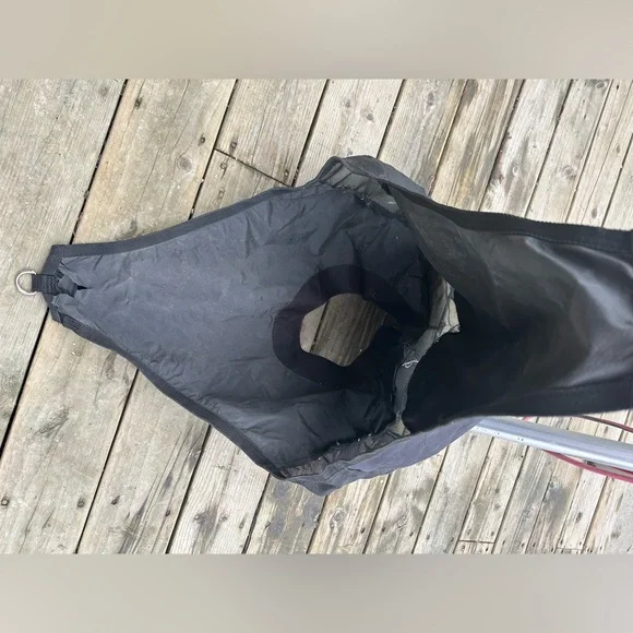 Horse Tack - Black Cordura Hay Bag - Picture 3 of 3